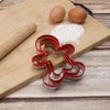 Gingerbread Man Cookie Cutters 3PCS, Stainless Steel Christmas Cookie Cutter