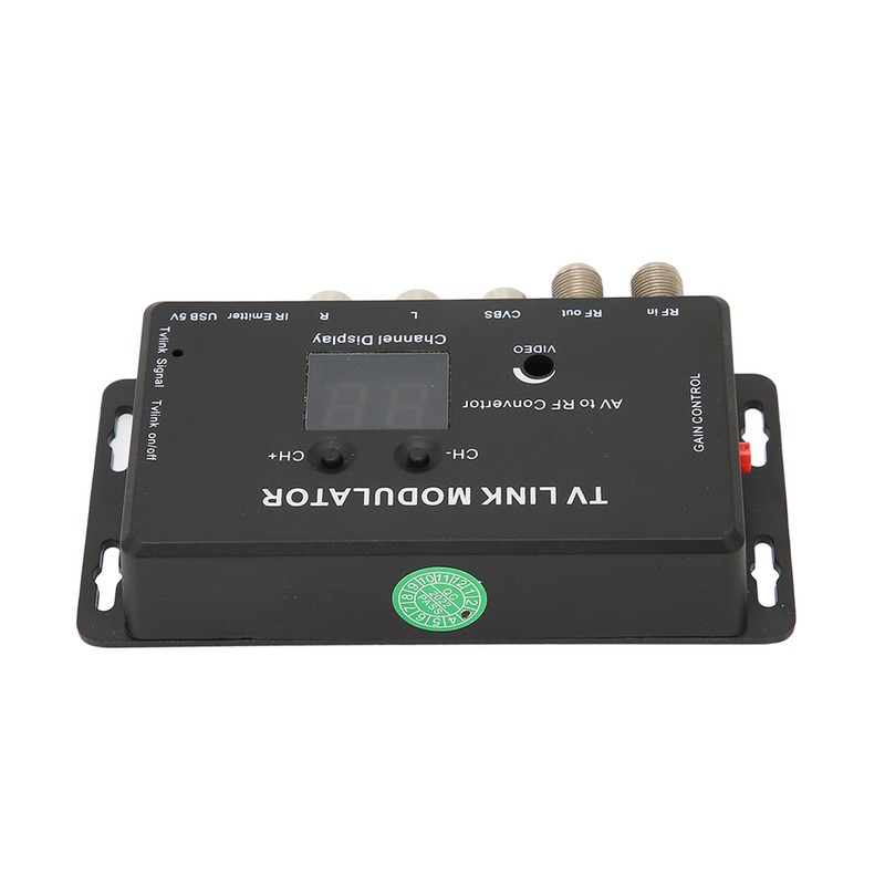 TM70RG TV Link Modulator Support PAL /NTSC Adjustable Output Gain