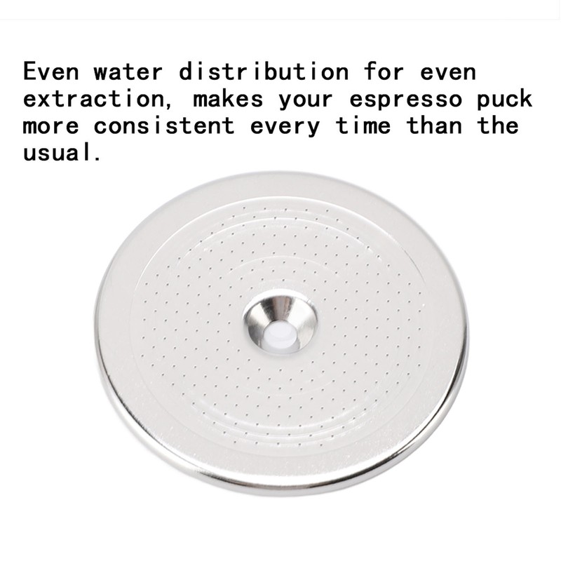 Puck Screen Round Reusable Stainless Steel Coffee Filter Mesh Plate