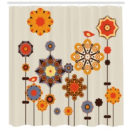 Abakuhaus de_32 Multicoloured Shower Curtain