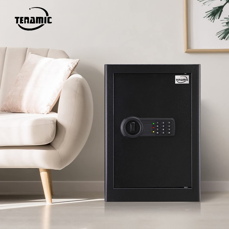 Tenamic Safe Box 2.2 Cuft Fireproof Waterproof Home Safe, Keypad