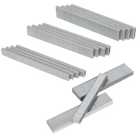 HW HAMWOO 18 Gauge 4200PCS,1/4" Narrow Crown Staples (1/2",3/4",1")and Brad Nails (5/8",1",1-1/4"),18GA Nail Gun Nails Assorted, Suitable for Most Brand of 18 Gauge Pneumatic and Electric Brad Nailer