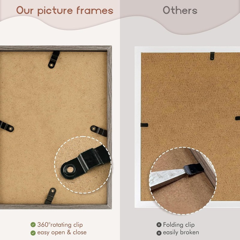 Space Art Deco Triple 5x7 Picture Frame, 3 5x7 Folding