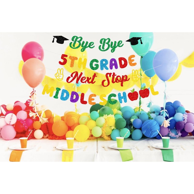 2GDB-BB5TH Bye Bye 5th Grade Next Stop Middle School