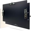 Three Black Clip Aluminum 11x17 Clipboard Metal A3 Hangable Cliping