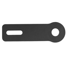 BOXOB Ham Antenna Ditch Bracket Extension, Durable Metal Mounting Bracket Extender Compatible with Most Manufacturers Ditch Light Brackets Accessories (Black)