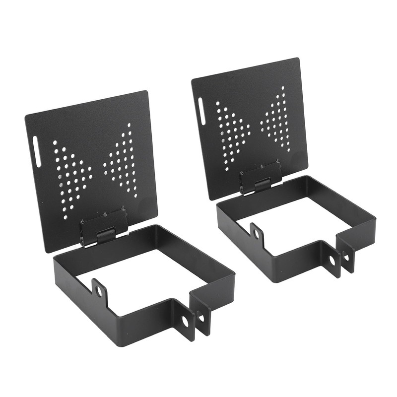 Square RV Bumper End Cap, Carbon Steel Prevents Hose Falling,