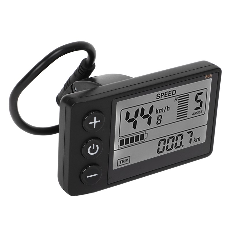 Electric Bicycle LCD Display Meter 24 36 48 52 60V