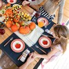 40 Pcs Fall Thanksgiving Apples Paper Plates