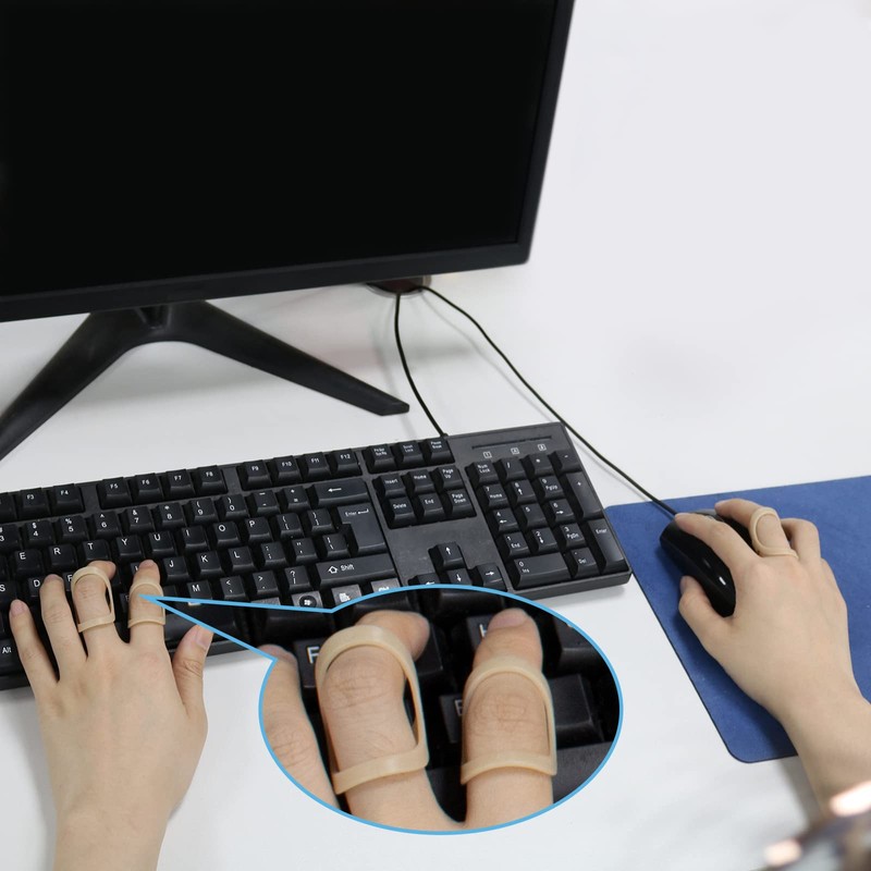 5Pcs Finger Splint, Trigger Finger Splint, Comfortable Trigger Finger Splint,
