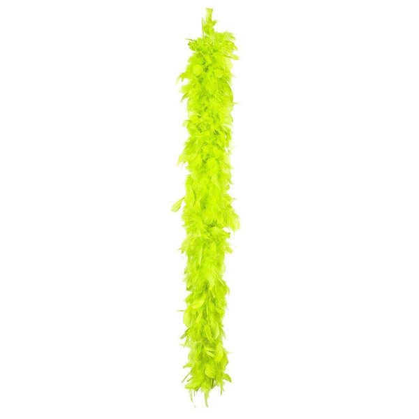 Boland 52730 Feather Boa, neon Green, Standard Size