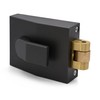TSS Modern Style Rollerbolt Nightlatch, 60mm Backset, Push Pull Action