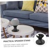 IWOWHERO Tabletop Speaker Holder for Mini Audio Stand with Cable