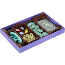 Feldherr Organiser Compatible with Tiny Epic Pirates: Curse of Amdiak Board Game Box