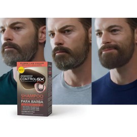 Just For Men Shampoo Control Gx Barba Cubre Progresivo Canas