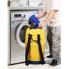 Dalykate Backpack Laundry Bag, Laundry Backpack with Shoulder Straps and