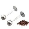JINYONGXING 2 in 1 Stainless Steel Coffee Scoop Tamping Dual-Purpose