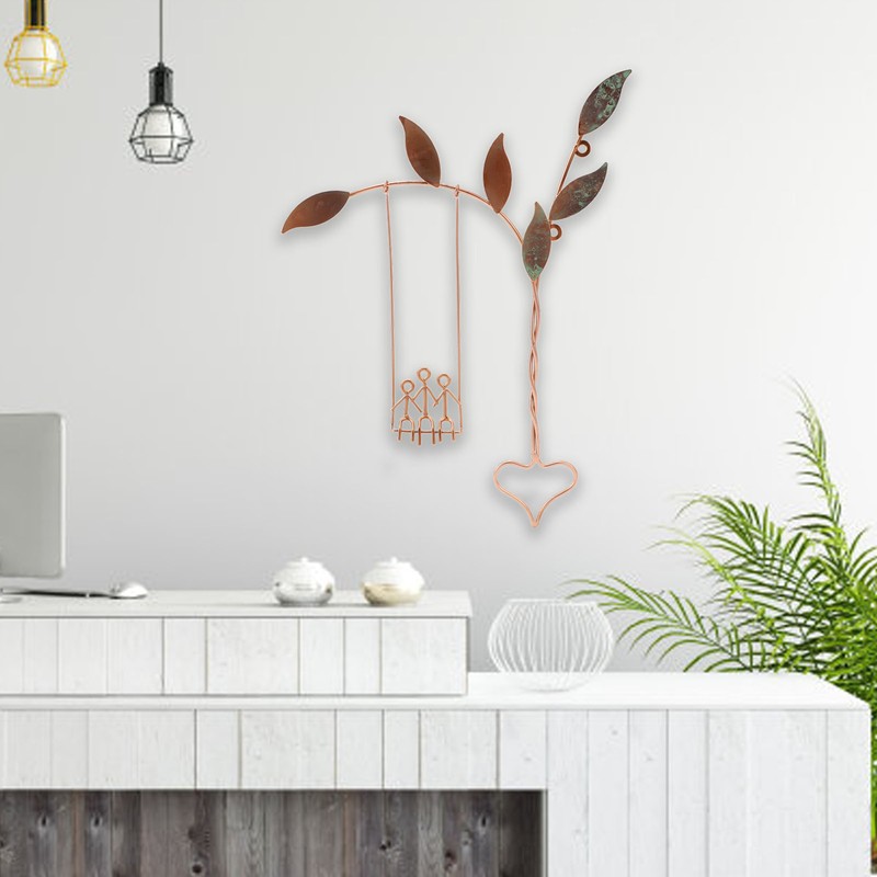 Swing Sculpture Stress Relief Stylish Look Wall Hanging Swing Decoration