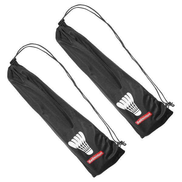 PATIKIL Badminton Racket Cover 2 Pack Soft Badminton Racket Bag