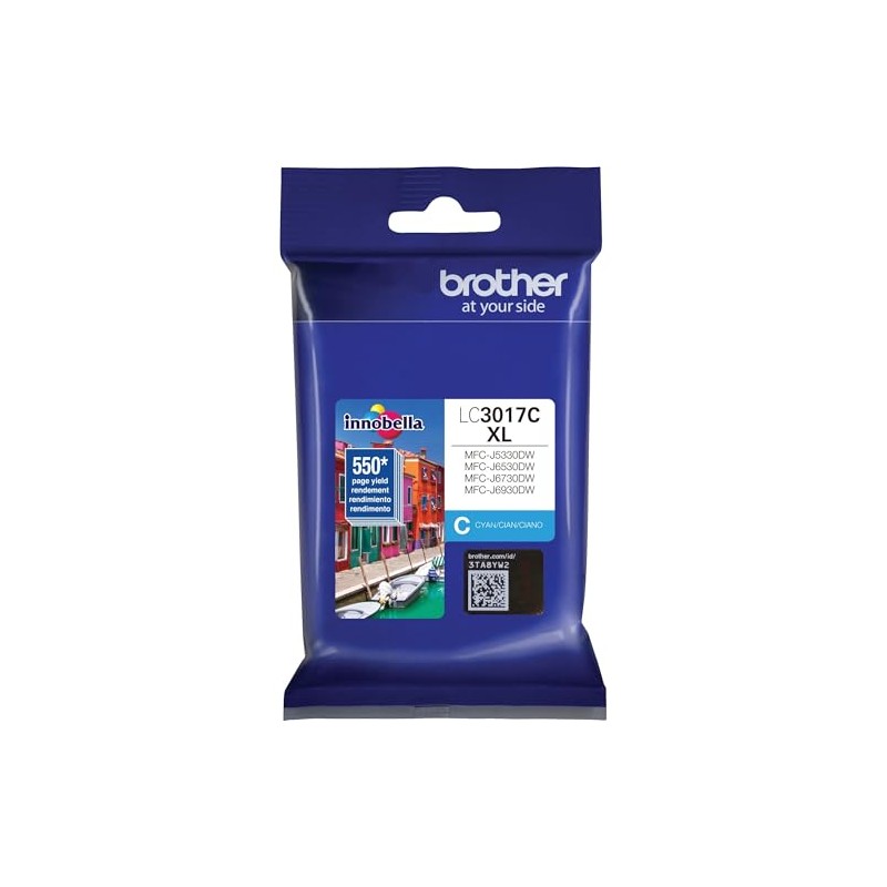 Brother Cartucho de Tinta LC-3017C Cian de Alto Rendimiento