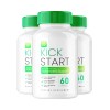 Kickstart 3-Pack Kick Start Blood Capsules, KickStart for Balanced Sugar