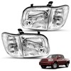 JSBOYAT Headlight Assembly Fit for 2005 2006 Toyota Tundra 4-door