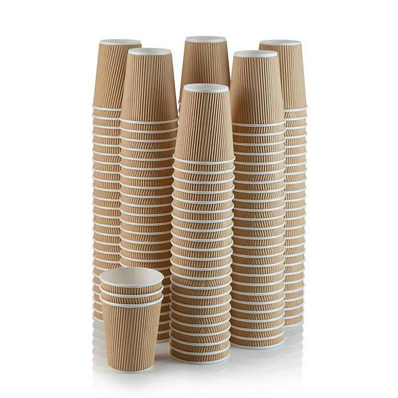 We Can Source It Ltd – 8oz. Brown Kraft Ripple