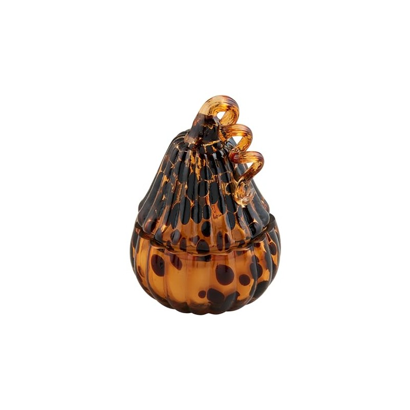 Mud Pie Tortoise Pumpkin Candles, Small, 8 3/4 oz