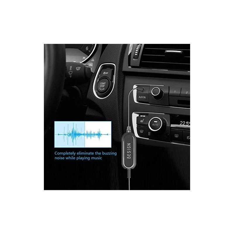 Besign Ground Loop Noise Isolator For Car Audio/home Stereo System