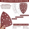 Triangle Sanding Pads 20 PCS, Sander Pads Sheets Durable Dust-Free