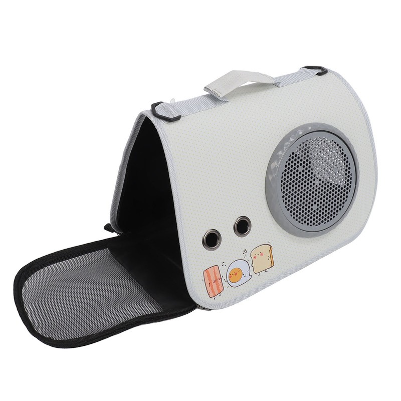 Cat Space Capsule Carrier Breathable Mesh Cover Large Capacity PU