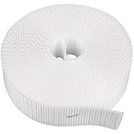12 m Maxi Roller Shutter Belt 23 mm Width White Original Rolatec Small Roll for Windows or Doors