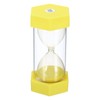 PATIKIL 10 Minute Sand Timer, Hexagon Small Sandy Clock with