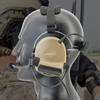 Tactical Headset with Noise Reduction/Communication Function+U94 PTT Gel Earpad Neckband