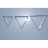 Triangle Cutter Set (30/40/50mm) - Stainless Steel Sugarcraft Cutter