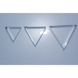 Triangle Cutter Set (30/40/50mm) - Stainless Steel Sugarcraft Cutter