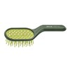 Janeke Curvy Vented Pneumatic Brush Lime Bag