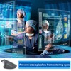 KONEWONG 2 Pairs Safety Glasses Side Shields, Slip on Side