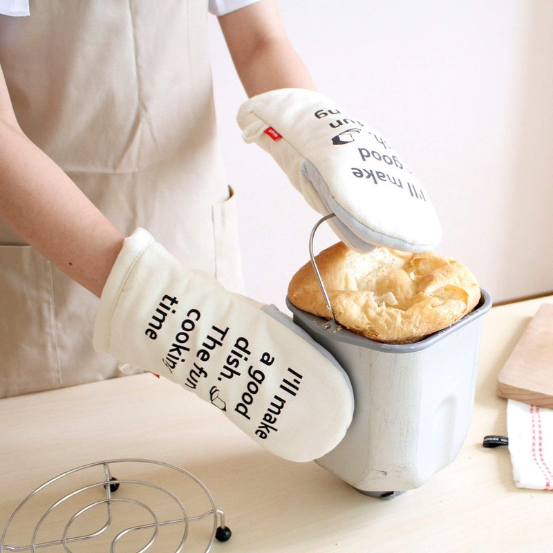Sanverum Kitchen Fab Mitten Nicot Canvas Font K58900