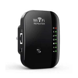 FEISEDY Extensor de señal WiFi, Cobertura de hasta 300Mbps, Compatible con más de 50 Dispositivos, fácil instalación, Ideal para hogar y Oficina