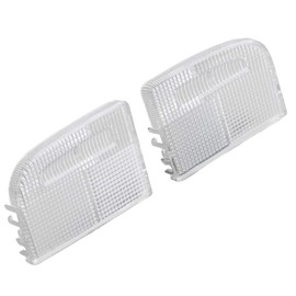 Riloer Map Light Cover, 2 pcs Car Interior Dome Light Cover, Center Dome Light Housing, Compatible with Honda Accord Hybrid 2005-2019 34402-SDA-A21