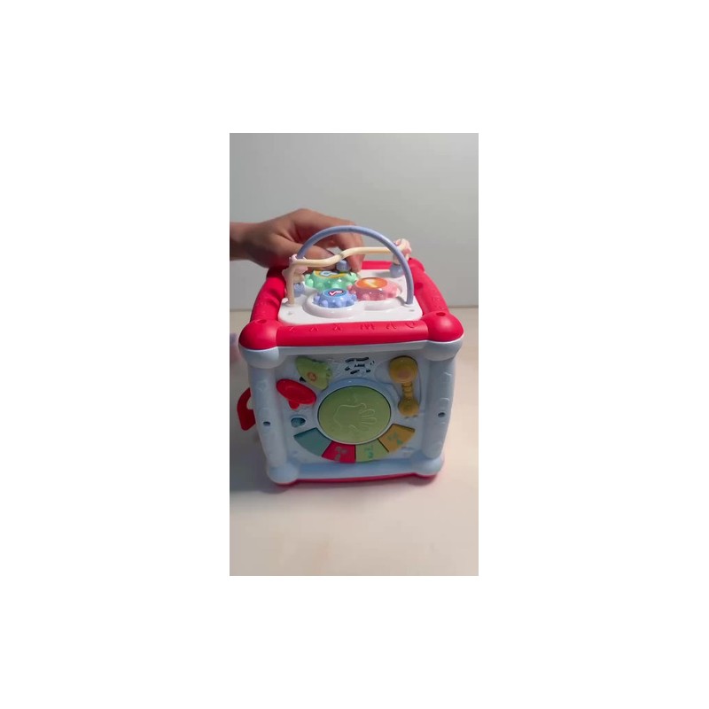 Cubo Didctico De Actividades Montessori 6 En 1 Para Bebs