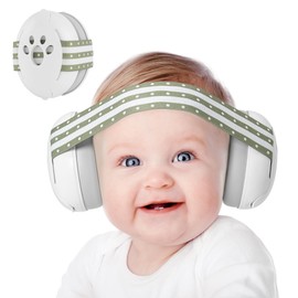 Yoofoss Baby Ear Muffs Noise Protection for Infant and Babies - Noise Cancelling Headphones for Ear Protection, Sleep, Travel - CE & ANSI Certified