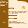 Mi Nature Fenugreek Powder - 100% Natural Trigonella Foenum Seeds