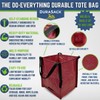 DURASACK Heavy Duty Storage Tote Bag 22-Gallon Rugged Woven Polypropylene