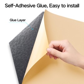 Dailycooper 22 Pack Self-Adhesive Acoustic Panels 12" X 10" X 0.4" - Sound Proof Foam Panels with High Density, Hexagonal Design, Flame Resistant, Absorb Noise and Eliminate Echoes(Dark Gray)