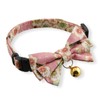 Hanami Bow Tie Cat Collar (Pastel Pink)