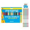 Mitama 61993 36 pens. 3. High-quality pencil, varnished, triangular, pack