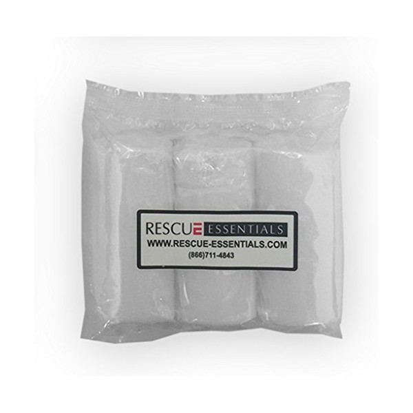 3" GAUZE ROLLS - 3 PACK BY RESCUE ESSENTIALS