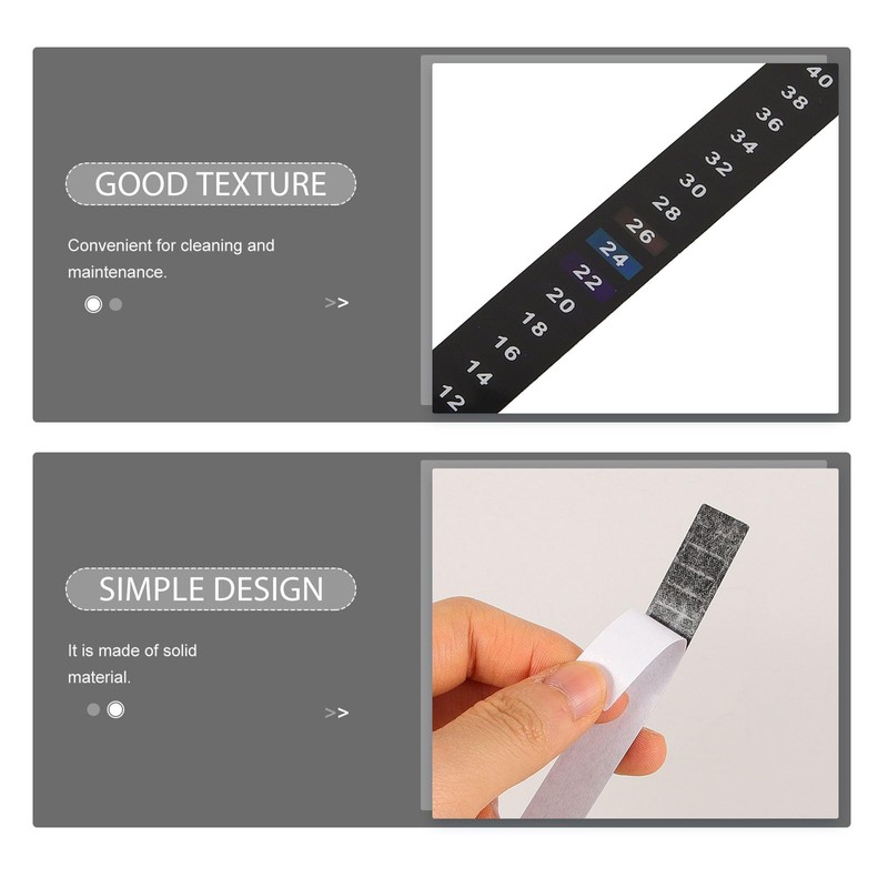 DOITOOL 5pcs Fermenter Temperature Seal Brewing Sticker Wine Sticker Thermometer